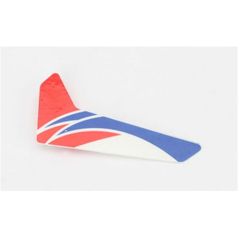 BLADE Red Vertical Fin with Decal: mC (BLH3520R)