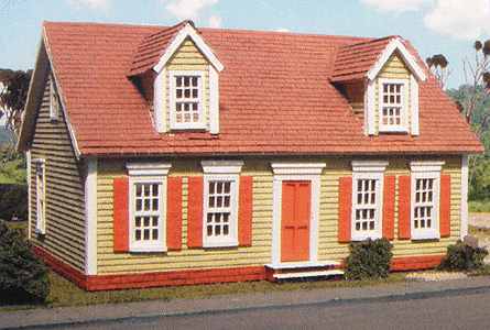 Maxwell Cape House - Laser Art HO SCALE (BRA610)