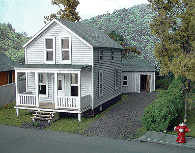 Finley Catalog House - Laser Art  HO SCALE (BRA625)