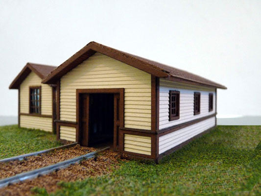 Pennsylvania Railroad Tool House/Baggage Building #2 Set - Laser(BRA656)