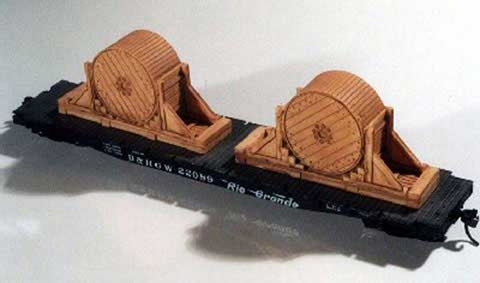 Heavy Cable Spools Load (2) HO SCALE (CHO7246)