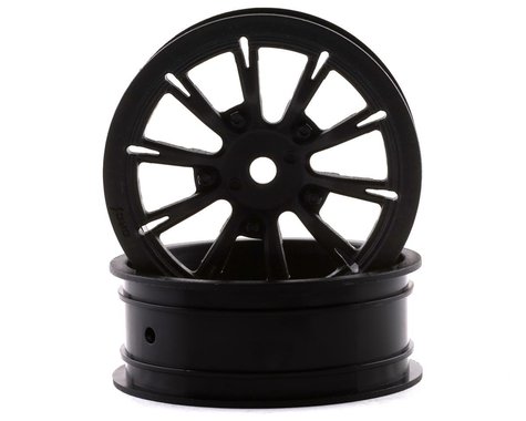 DRConAXIS 2.2" Drag Racing Frt Wheels w/12mm Hex (Black) (2) (DRC215)