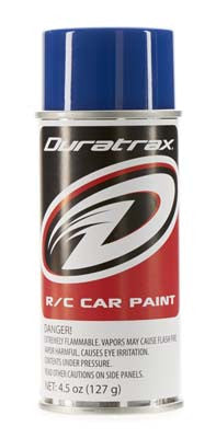 Duratrax Polycarb Spray Brilliant Blue 4.5 oz (DTXR4286)