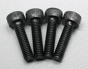 Dubro Socket Cap Screws 2.5mmx10 (4) (DUB2118)