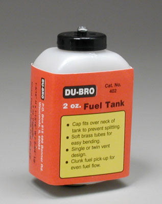 DuBro S2 Square Fuel Tank 2 oz (DUB402)