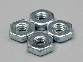 DuBro Steel Hex Nuts 2-56 (4) (DUB560)