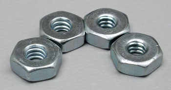 DuBro Steel Hex Nuts 4-40 (4) (DUB561)