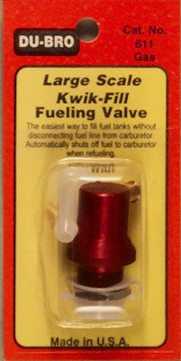 DuBro Large-Scale Fuel Valve Gas (DUB611)