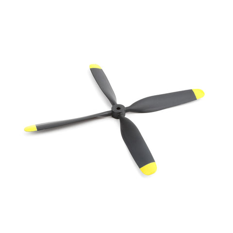 E-flite Propeller, 4 Blade, 10.5x8: P-51D 1.2m  (EFLP105084BL)