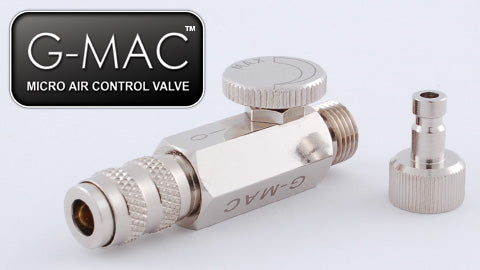 GREX  MAC Valve w/Quick Connect Coupler & Plug (G-MAC)