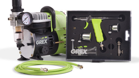 Grex Airbrush Combo Kit Tritium.TS3,+ AC1810-A (GCK02)