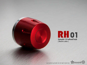 Gmade 1.9 RH01 WHEEL HUBS (RED) (GMA70111)