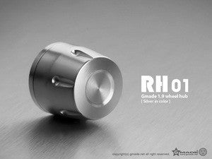 Gmade 1.9 RH01 WHEEL HUBS (SILVER) (GMA70112)