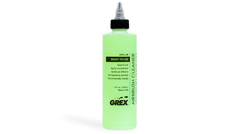 Grex Airbrush Cleaner - 8oz - Ready-to-Use (GXCL-08)