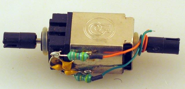 Bachmann Motor w/Resistors (HO GP40) (H63525)