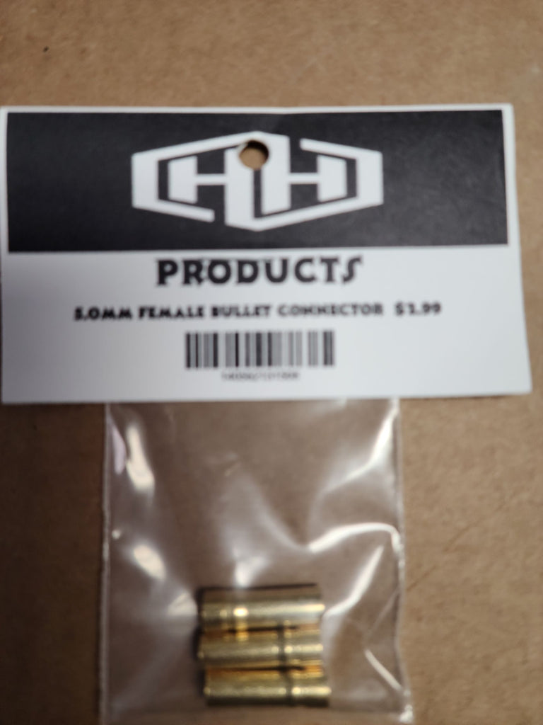 Hamilton Hobbies 5MM FEMALE BULLET CONNECTOR  (HAM131508)