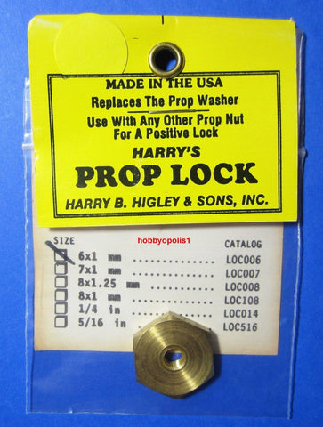 HighleyProp Lock,6 x 1m (HIGLOC006)