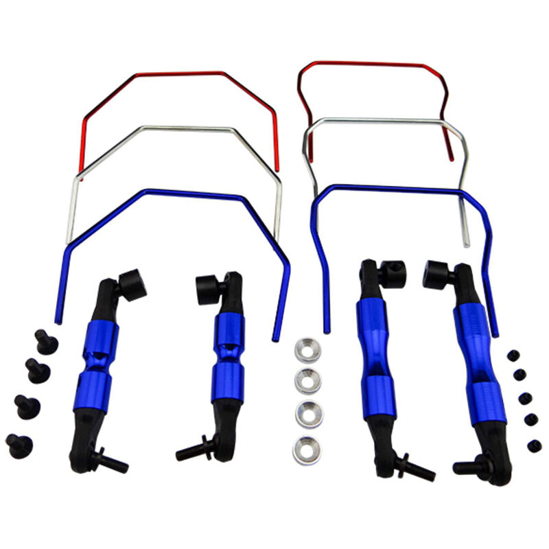Front & Rear Sway Bar: 4wd Slash (HRASLF311)