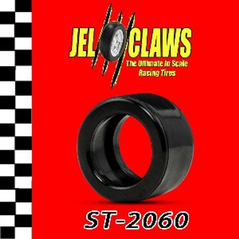 IHS 1/64Jel Claws Rubber Racing Tires for AFX Super G+ (rear) (10) (IHS2060)