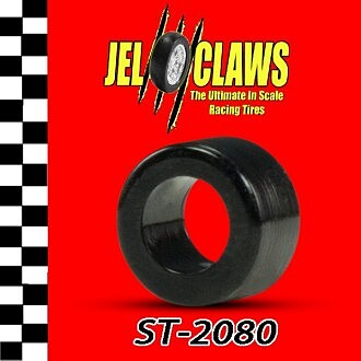 IHS2080 1/64 Jel Claws Rubber Racing Tires  AFX, SRT, MEGA G, TOMY rear (IHS2080)