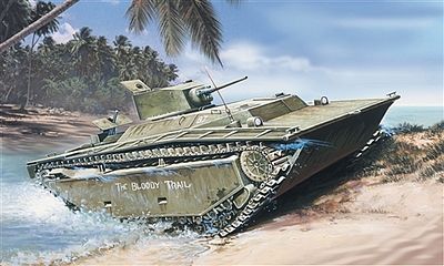 Italeri LVT(A)1 Alligator Amphibious Assault Tank (ITA556384)