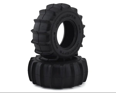 JConcepts Animal Short Course Tires (2) (Yellow) (JCO315400)