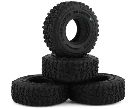 JConcepts Landmines Green 1.0" Micro Crawler Tires (4) (JCO402202)