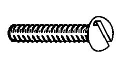 KADEE Screws Stainless Stel 0-80 1/8 (KAD1643)