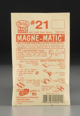 Kadee 20 Series Magne Long 25/64" Underset Shank  (KAD21)