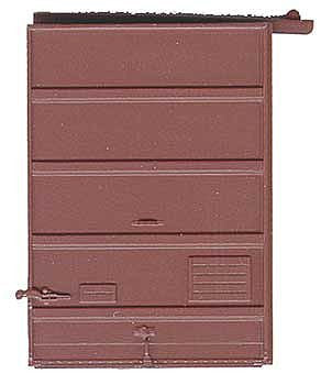 Kadee 7' 5-Panel Superior Low High Tackboard, Red Oxide (2 Pair (KAD2240)