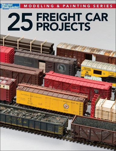KALMBACH 25 FREIGHT CAR PROJECTS Softcover (KAL12498)