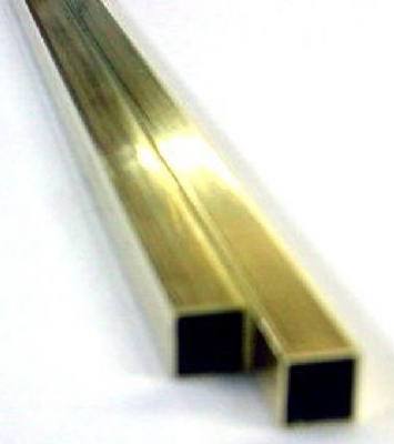 K+S 3/32 Square Brass Tube (2) (K+S8150)