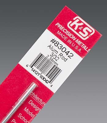 K+S Aluminum Rod 3/32" (K+S83042)