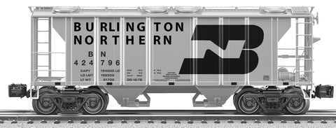 Lionel Burlington Northern Scale PS-2 Hopper #424796 O (LNL627081)