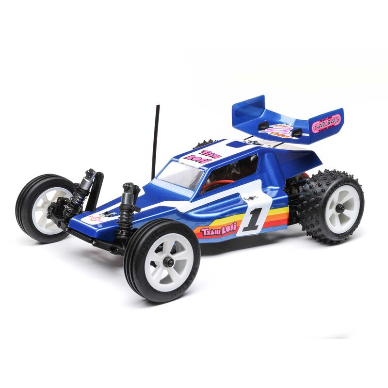 LOSI 1/16 Mini JRX2 Brushed 2WD Buggy RTR, Blue (LOS01020T2)