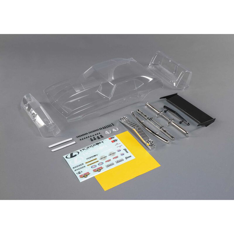 Losi 22S Drag 69 Camaro Pre-Cut Body Set (Clear)    (LOS230086)