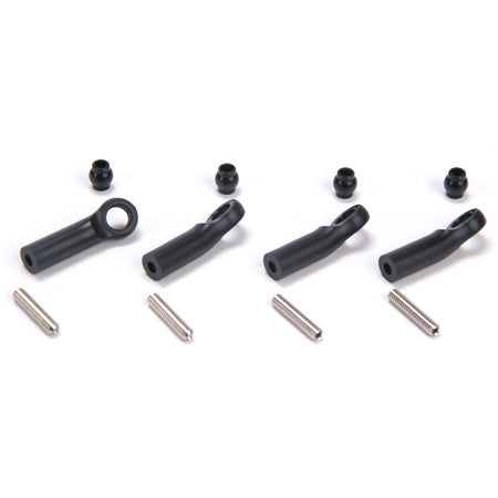 Losi 17 Deg Rod Ends, Pivots & Hardware: CCR  (LOSA6011)