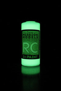 Mission Models Water-based RC Paint, 2 oz bottle, Night Glow  (MIOMMRC-016)