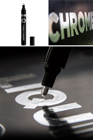 Molotow 4MM LIQUID CHROME MIRROR EFFECT (MLW-103)
