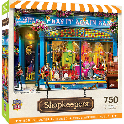 SHOPKEEPERS - PLAY IT AGAIN SAM 750 PIECE PUZZLE (MST32141)