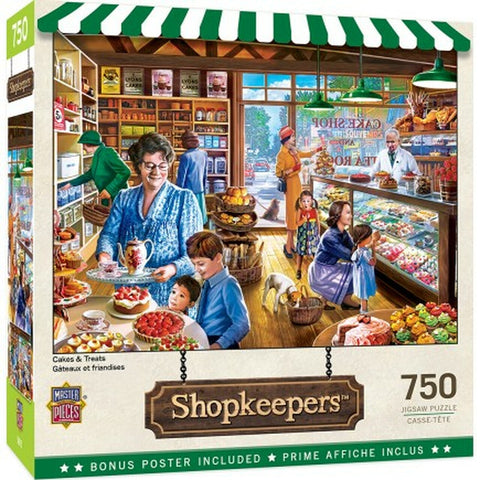 Shopkeepers: Cakes & Treats Store Puzzle (750pc) MST32140)
