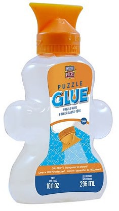 Masterpiece Puzzle Glue 10oz Shaped Bottle (MST51928)