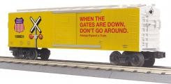 MTH Box Car w/Blinking LEDs - Union Pacific   (MTH3071118)