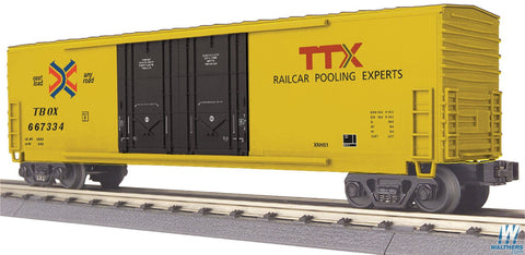 MTH O Gauge RailKing 50' Double Door Plugged Boxcar  (MTH3074850)