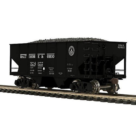 MTH USRA 55-Ton Steel Twin Hopper Car - Baltimore & Ohio   (MTH8097062)