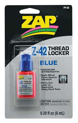 Zap Adhesives Z-42 Thread Locker .20 oz (PAAPT42)