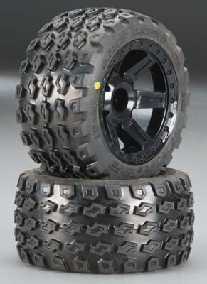 Pro-Line Dirt Hawg 2.8" Mounted Desperado Wheels (2) (PRO1175-12)