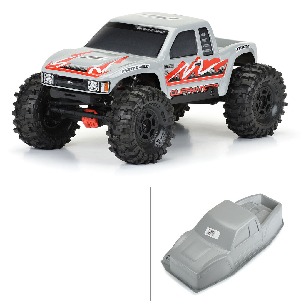 ProLIne 1/10 Cliffhanger HP Tough-Color Gray Body 12.3” (313mm) WB Crawlers  (PRO356614)