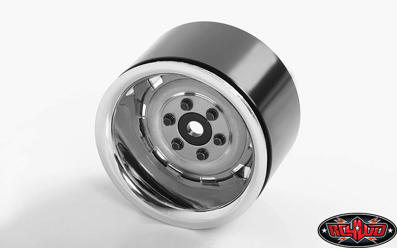 RC4WD Rally 1.9" Beadlock Wheels (Silver) (RC4ZW0257)