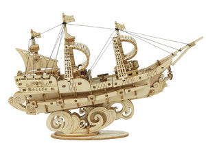 Classic 3D Wood Puzzles; Sailing Ship (ROETG305)